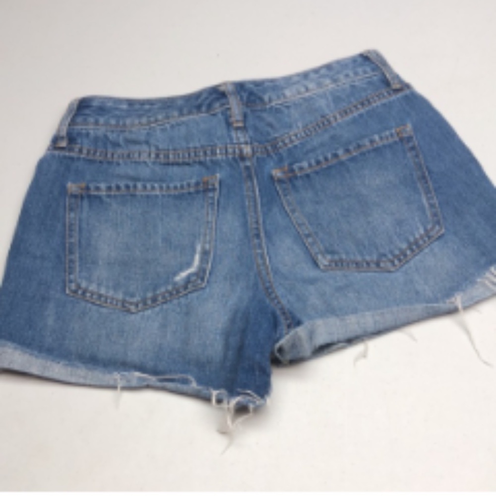 VINTAGE OLD NAVY FACTORY JEAN SHORTS 0/25 😎 - Picture 4 of 9